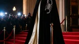 Kris Jenner wears Elizabeth Taylor’s scorpion cape at Rome Film Festival
