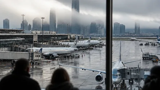 Low clouds disrupt U.S. flights as more than 580 delays are reported