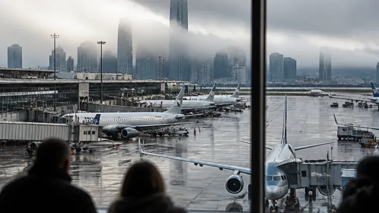 Low clouds disrupt U.S. flights as more than 580 delays are reported