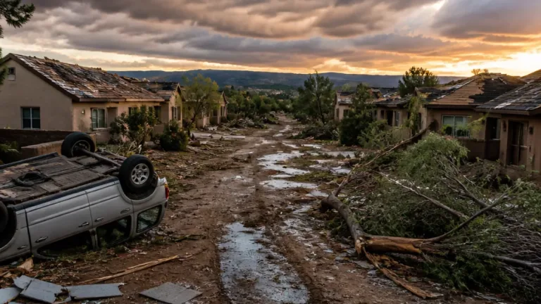 NWS: rare Santa Fe tornado was high‑end EF1 with winds up to 110 mph